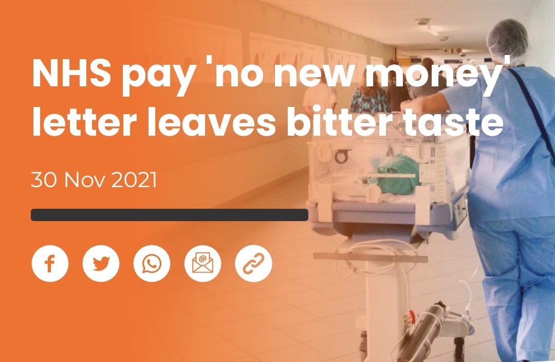 NHS pay ‘no new money GMB Branch of the North East Ambulance Service